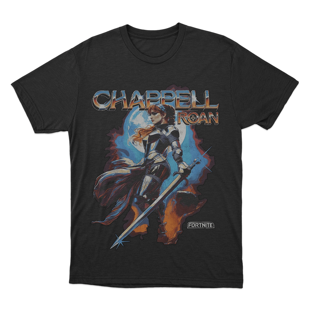 Chappell Roan x Fortnite Unisex T Shirt Black Chappell Roan x Fortnite Unisex T Shirt Black