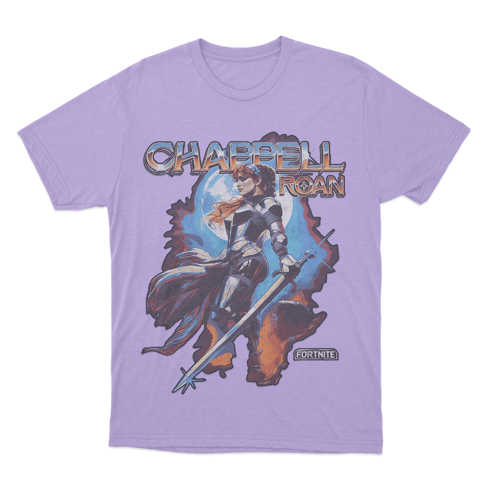 Chappell Roan x Fortnite Unisex T Shirt Purple Chappell Roan x Fortnite Unisex T Shirt Purple