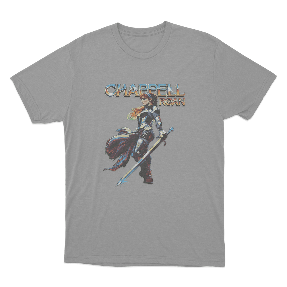Knight Chappell Roan Unisex T Shirt Grey Knight Chappell Roan Unisex T Shirt Grey