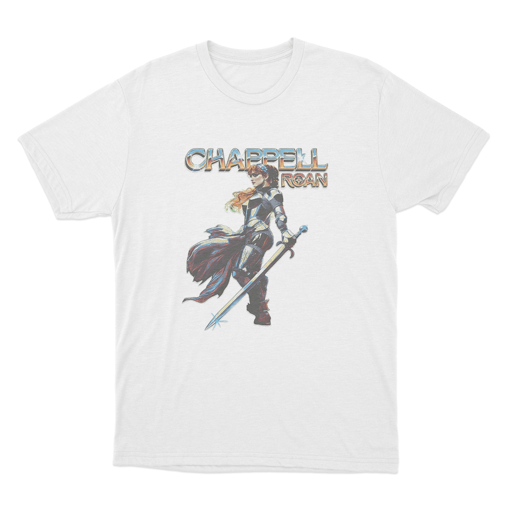Knight Chappell Roan Unisex T Shirt White Knight Chappell Roan Unisex T Shirt White